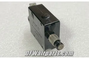 111-202-105, 454-694, 2A Piper Aircraft Wood Electric Circuit Breaker